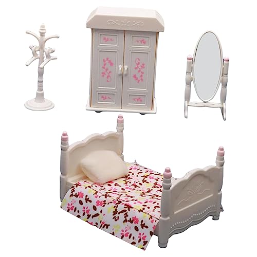 Supvox 1Satz Delikates Schlafzimmermöbel Für Puppenhaus Dekoration Zubehör Für Kreative DIY Miniaturen Und Puppenstuben Supvox 1Satz Delikates Schlafzimmermöbel Für Puppenhaus Dekoration Zubehör Für Kreative DIY Miniaturen Und Puppenstuben von Supvox