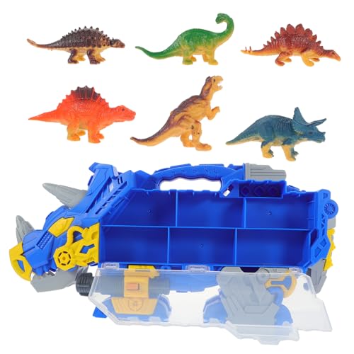 Supvox 1Satz Dinosaurier Box Für Interaktives Triceratops Kampffahrzeug Mit Abschussmechanismus Lernspielzeug Für Jungen Jahren Dinosaurier Themenwelt Für Kreative Spielstunden von Supvox