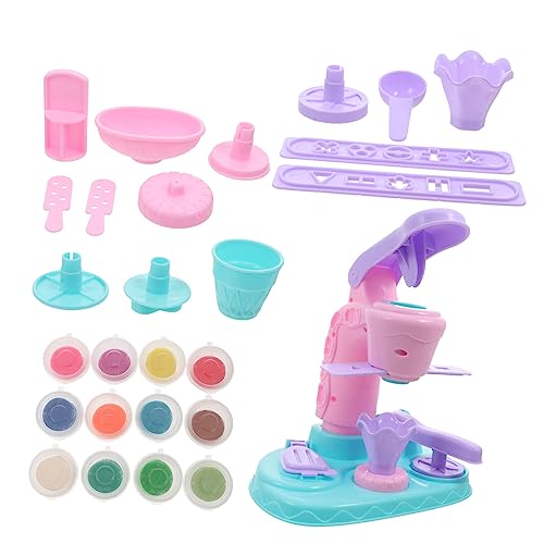 Supvox 1Satz Eiscreme für Kindereisherstellungsset mit Bunten Formen und Zubehör Kreatives Lernspielzeug für Kleinkinder für Geburtstage und Weihnachten Supvox 1Satz Eiscreme für Kindereisherstellungsset mit Bunten Formen und Zubehör Kreatives Lernspielzeug für Kleinkinder für Geburtstage und Weihnachten von Supvox