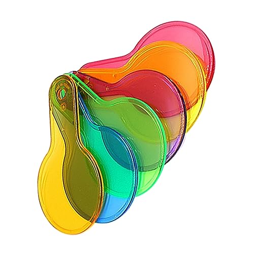 Supvox 1Satz Farbfilter Paddel Teiliges Optisches Experimentier Für Physik Wissenschaft Aus Robustem Sicher Und Langlebig Für Kleine Und Kreative von Supvox