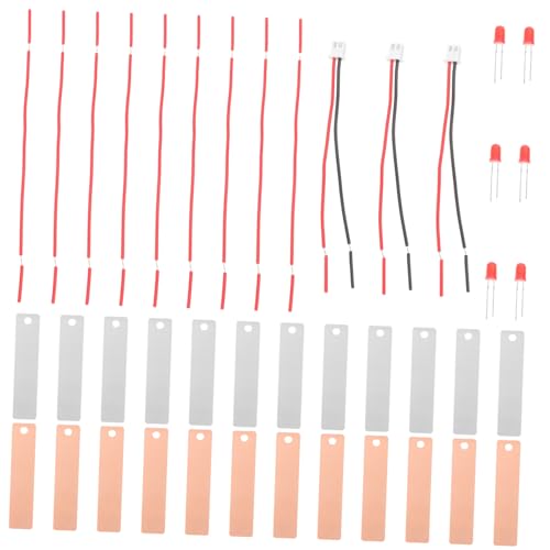 Supvox 1Satz Fruchtbatterie Experimentierset für Wissenschaftsprojekt mit Elementen DIY Lernspielzeug zur Stromerzeugung für Kreative Schülerexperimente und Spaß Supvox 1Satz Fruchtbatterie Experimentierset für Wissenschaftsprojekt mit Elementen DIY Lernspielzeug zur Stromerzeugung für Kreative Schülerexperimente und Spaß von Supvox