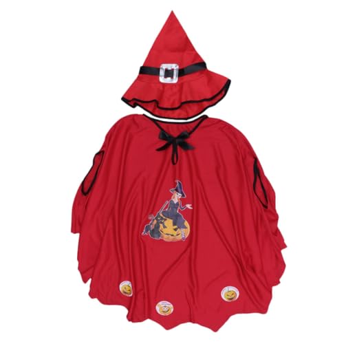 Supvox 1Satz Halloween Cosplay Kostüm Pumpkin Umhang Mit Hut Für Halloween Partys Und Bühnenaufführungen Für Körpergröße von Supvox