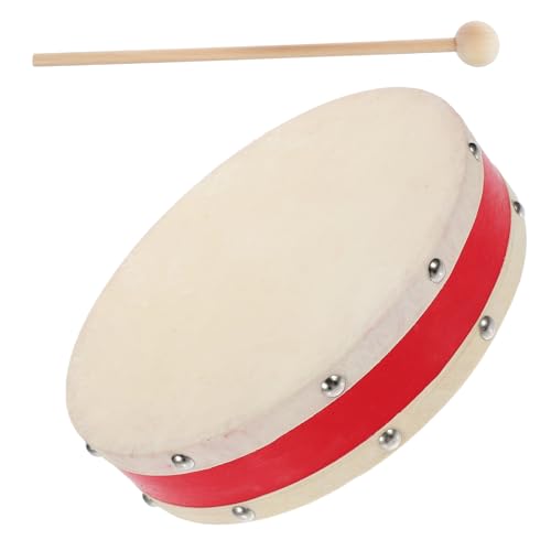 Supvox 1Satz Handtrommelinstrumenten für Holz Percussion mit Drumsticks Schlaginstrument für Anfänger zur Musikalischen und Entwicklung von Supvox
