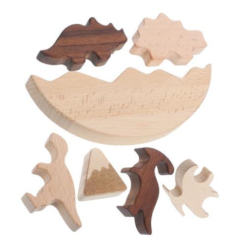 Supvox 1Satz Holz Dinosaurier Stapelspielzeug Pädagogisches Für Kreative Und Interaktive Spielstunden Cartoon Dino Balancespiel Für Jahren Fördert Motorik Und Konzentration Supvox 1Satz Holz Dinosaurier Stapelspielzeug Pädagogisches Für Kreative Und Interaktive Spielstunden Cartoon Dino Balancespiel Für Jahren Fördert Motorik Und Konzentration von Supvox
