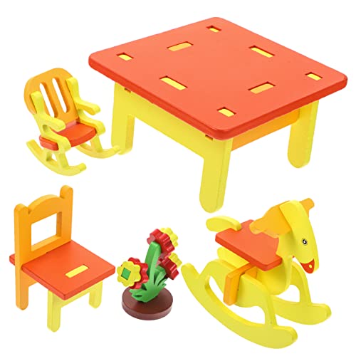 Supvox 1Satz Holz Puzzle Für DIY Bausatz Mit Simulierten Möbeln Montage Für Kreatives Und Frühe Bildung Konstruktionsspielzeug Für Jungen Supvox 1Satz Holz Puzzle Für DIY Bausatz Mit Simulierten Möbeln Montage Für Kreatives Und Frühe Bildung Konstruktionsspielzeug Für Jungen von Supvox