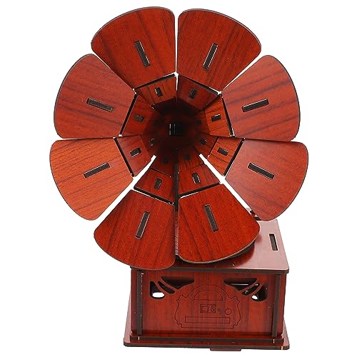 Supvox 1Satz Holzpuzzle Gramophon Modell Dekoration Zusammenbau Für Erwachsene Kreatives Lernspielzeug Kognitiven Fähigkeiten Supvox 1Satz Holzpuzzle Gramophon Modell Dekoration Zusammenbau Für Erwachsene Kreatives Lernspielzeug Kognitiven Fähigkeiten von Supvox