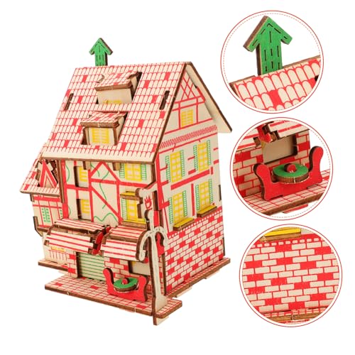 Supvox 1Satz Holzpuzzle Windmühlenhaus Bausatz Für Erwachsene DIY Holzmodell Mit Feiner Verarbeitung Und Stabiler Dekoration Bastelset Für Kreative Stunden Supvox 1Satz Holzpuzzle Windmühlenhaus Bausatz Für Erwachsene DIY Holzmodell Mit Feiner Verarbeitung Und Stabiler Dekoration Bastelset Für Kreative Stunden von Supvox