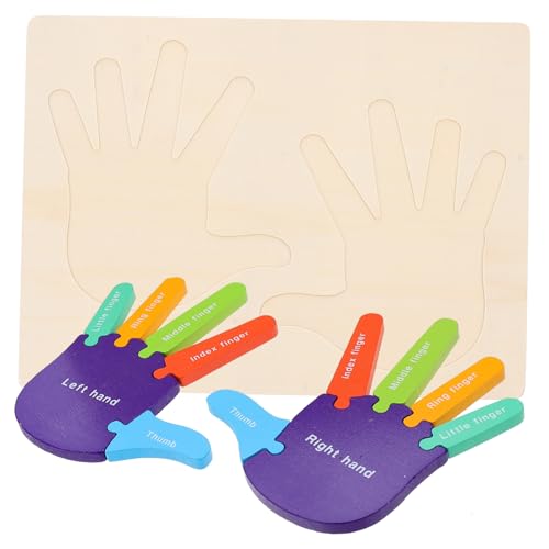 Supvox 1Satz Holzpuzzle für Handförmiges Lernspielzeug Kognitiven Entwicklung Interaktives Montessori Puzzle für Kleinkinder Lustiges und Lehrreiches Supvox 1Satz Holzpuzzle für Handförmiges Lernspielzeug Kognitiven Entwicklung Interaktives Montessori Puzzle für Kleinkinder Lustiges und Lehrreiches von Supvox