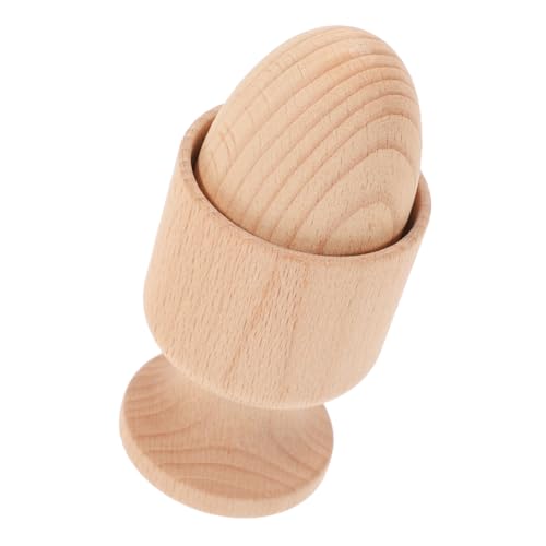 Supvox 1Satz Holzspielzeug Ei Mit Eierbecher Montessori Lernspielzeug Für Kleinkinder Hand Auge Koordination Kreatives Für Jungen Und Fördert Fantasie Und Geschicklichkeit Supvox 1Satz Holzspielzeug Ei Mit Eierbecher Montessori Lernspielzeug Für Kleinkinder Hand Auge Koordination Kreatives Für Jungen Und Fördert Fantasie Und Geschicklichkeit von Supvox