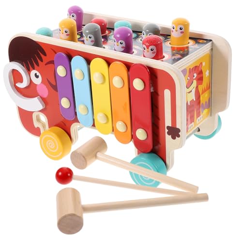 Supvox 1Satz Holzspielzeug Für Kleinkinder Pounding Zur Motorischer Fähigkeiten Sicheres Und Langlebiges Hämmern Für Vorschulkinder Lernspielzeug Für Kreative Supvox 1Satz Holzspielzeug Für Kleinkinder Pounding Zur Motorischer Fähigkeiten Sicheres Und Langlebiges Hämmern Für Vorschulkinder Lernspielzeug Für Kreative von Supvox