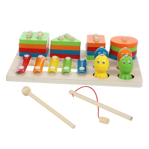 Supvox 1Satz Holzspielzeug Für Magnetisches Angelspiel Sortier Und Stapelspielzeug Zur Formenerkennung Sicheres Und Langlebiges Lernspielzeug Für Kleinkinder Supvox 1Satz Holzspielzeug Für Magnetisches Angelspiel Sortier Und Stapelspielzeug Zur Formenerkennung Sicheres Und Langlebiges Lernspielzeug Für Kleinkinder von Supvox
