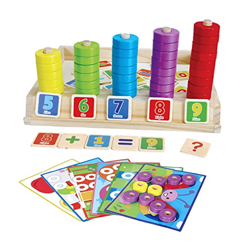 Supvox 1Satz Holzspielzeug Für Pädagogisches Arithmetik Puzzle Mit Mathebausteinen Formen Und Farbkenntnissen Für Jungen Und Jahren Supvox 1Satz Holzspielzeug Für Pädagogisches Arithmetik Puzzle Mit Mathebausteinen Formen Und Farbkenntnissen Für Jungen Und Jahren von Supvox