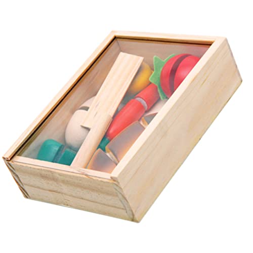 Supvox 1Satz Holzspielzeug Für Teiliges Schneide Mit Magneten Fördert Spielerisch Die Feinmotorik Und Kreativität Für Kleinkinder Und Vorschulkinder Supvox 1Satz Holzspielzeug Für Teiliges Schneide Mit Magneten Fördert Spielerisch Die Feinmotorik Und Kreativität Für Kleinkinder Und Vorschulkinder von Supvox