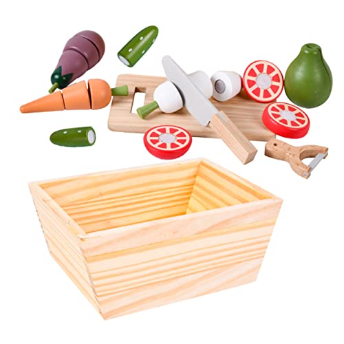 Supvox 1Satz Holzspielzeug Gemüse Schneidspielzeug für Spielküchenzubehör für Kreative Rollenspiele Hand Auge Koordination und Kognitiven Fähigkeiten Supvox 1Satz Holzspielzeug Gemüse Schneidspielzeug für Spielküchenzubehör für Kreative Rollenspiele Hand Auge Koordination und Kognitiven Fähigkeiten von Supvox