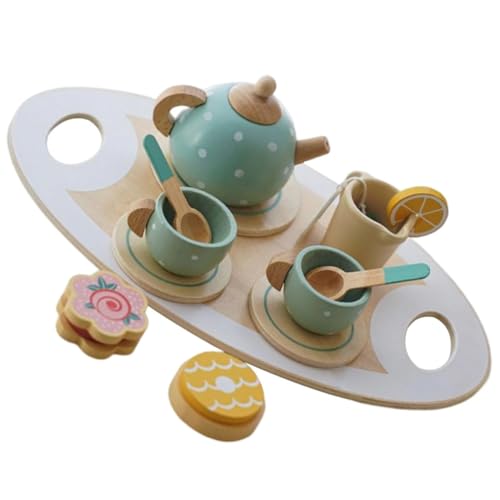 Supvox 1Satz Holztee Set Für Kleine Teiliges Teeservice Für Geburtstagsgeschenk Für Kreative Rollenspiele Und Nachmittagstee Partys Holzspielzeug Für Fantasievolles Supvox 1Satz Holztee Set Für Kleine Teiliges Teeservice Für Geburtstagsgeschenk Für Kreative Rollenspiele Und Nachmittagstee Partys Holzspielzeug Für Fantasievolles von Supvox