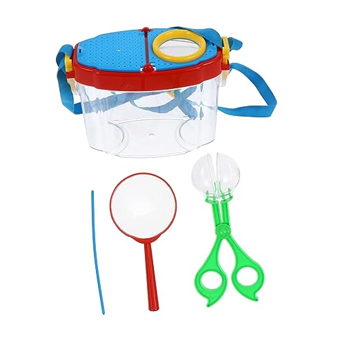 Supvox 1Satz Insektenbeobachtungsset für Kit mit Insektenkollektor und Lupe für Naturerkundungen im Freien Schulprojekte und Wissenschaftliche Experimente Supvox 1Satz Insektenbeobachtungsset für Kit mit Insektenkollektor und Lupe für Naturerkundungen im Freien Schulprojekte und Wissenschaftliche Experimente von Supvox