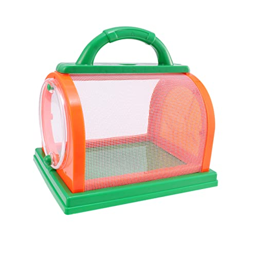 Supvox 1Satz Insektenfangset Für Bunter Käfig Mit Griff Insektenhaus Aus Netz Lupe Und Pinzette Für Kleine Orange Grün Supvox 1Satz Insektenfangset Für Bunter Käfig Mit Griff Insektenhaus Aus Netz Lupe Und Pinzette Für Kleine Orange Grün von Supvox