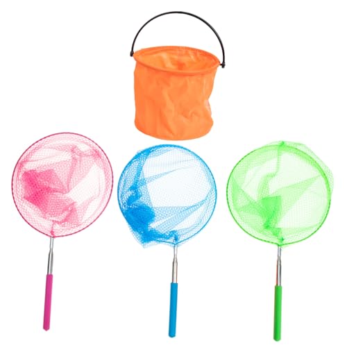 Supvox 1Satz Insektennetze Teleskopisches Fischspielzeug Für Outdoor Aktivitäten Mit Buntem Eimer Schmetterlingen Drachenfliegen Und Kleinen Fischen Supvox 1Satz Insektennetze Teleskopisches Fischspielzeug Für Outdoor Aktivitäten Mit Buntem Eimer Schmetterlingen Drachenfliegen Und Kleinen Fischen von Supvox