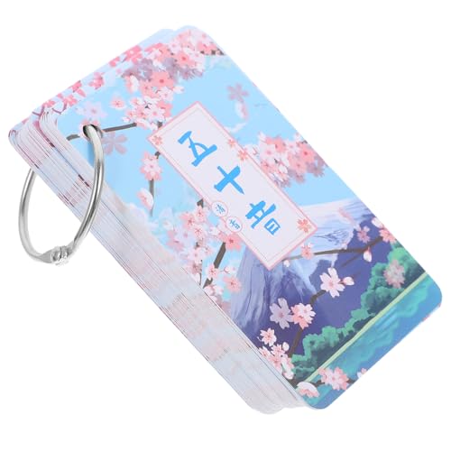 Supvox 1Satz Japanische Übungskarten Für Anfänger Lautkarten Im Ringformat Leichtes Tragbar Und Übersichtlich Für Effektives Lernen Der Silben Hiragana Und Katakana Supvox 1Satz Japanische Übungskarten Für Anfänger Lautkarten Im Ringformat Leichtes Tragbar Und Übersichtlich Für Effektives Lernen Der Silben Hiragana Und Katakana von Supvox