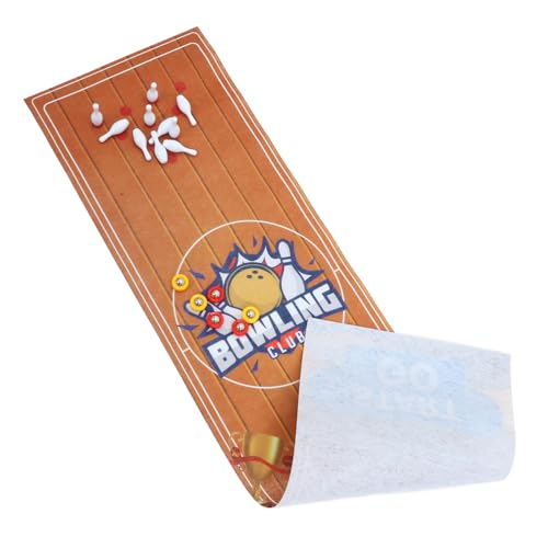 Supvox 1Satz Kegelspiel Für Kunststoff Bowling Mit Kegeln Und Bällen Interaktives Tischspiel Für Sportspielzeug Für Drinnen Und Draußen Fördert Die Motorischen Supvox 1Satz Kegelspiel Für Kunststoff Bowling Mit Kegeln Und Bällen Interaktives Tischspiel Für Sportspielzeug Für Drinnen Und Draußen Fördert Die Motorischen von Supvox