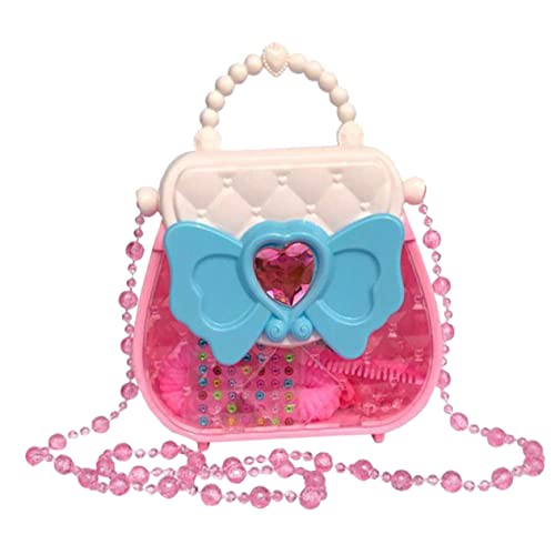 Supvox 1Satz Kosmetik Simulierte Make Up Für Handtasche Mit Zubehör Perfektes Für Kleine Prinzessinnen Farbenfroh Und Sicher Für Rollenspiele von Supvox