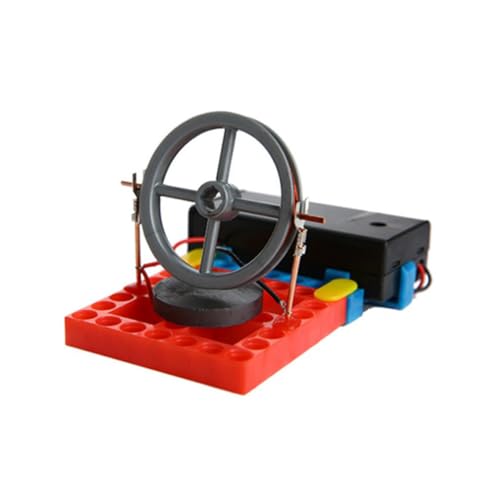 Supvox 1Satz Kreatives Elektromotor DIY für Experimentierkasten Physik und Technik Sicheres Design mit Glatten Kanten für Schule und Zuhause Spaß Beim Lernen von Supvox