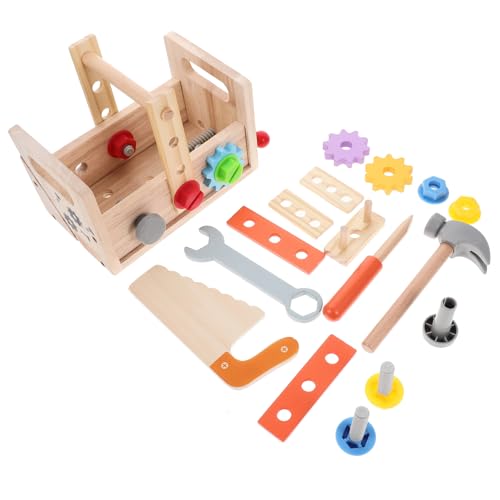 Supvox 1Satz Kreatives Lernspielzeug Für Handwerkzeug Koffer Für Jungen Für Kognitive Entwicklung Langlebig Perfektes Supvox 1Satz Kreatives Lernspielzeug Für Handwerkzeug Koffer Für Jungen Für Kognitive Entwicklung Langlebig Perfektes von Supvox