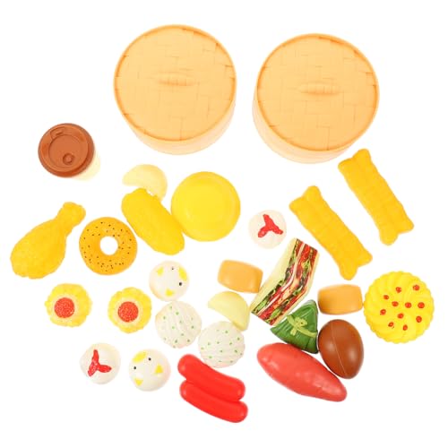 Supvox 1Satz Küchen Mit Dampfgefüllten Brötchen Teiliges Frühstücksset Für Simulationsspielzeug Für Rollenspiel Der Bagged Snacks von Supvox