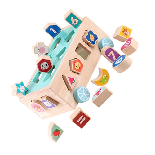 Supvox 1Satz Lernspielzeug für Kleinkinder Farbenfrohe Holzbausteine Hand Auge Koordination und Konzentration Geburtstagsgeschenk für Busform Supvox 1Satz Lernspielzeug für Kleinkinder Farbenfrohe Holzbausteine Hand Auge Koordination und Konzentration Geburtstagsgeschenk für Busform von Supvox