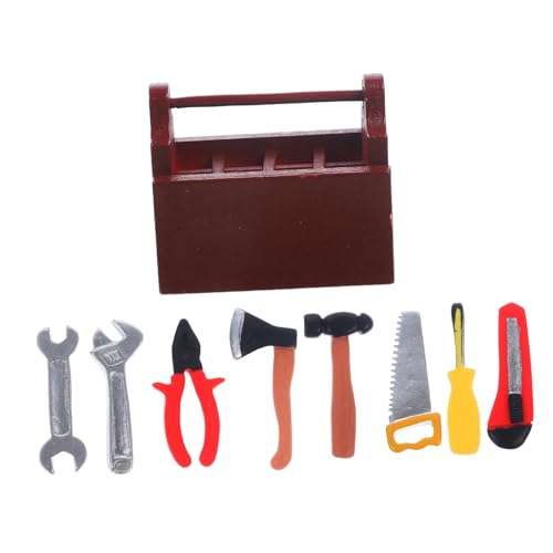 Supvox 1Satz Maßstab Mini Dekoration Realistisches Rollenspiel Zubehör Roter Werkzeugkasten Für Freunde Und Kreative Szenenspiele Supvox 1Satz Maßstab Mini Dekoration Realistisches Rollenspiel Zubehör Roter Werkzeugkasten Für Freunde Und Kreative Szenenspiele von Supvox