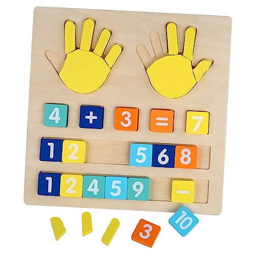 Supvox 1Satz Mathematikspielzeug Für Pädagogisches Zählspielzeug Zahlenkognition Und Hand Augen Koordination Für Kindergarten Frühe Mathematische von Supvox