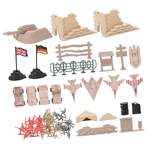 Supvox 1Satz Militärisches Teiliges Kinderspielzeug Mit Soldatenfiguren Und Zubehör Für Kreative Schlachtfeld Szenarien Langlebig Und Sicher Für Kinderpartys Supvox 1Satz Militärisches Teiliges Kinderspielzeug Mit Soldatenfiguren Und Zubehör Für Kreative Schlachtfeld Szenarien Langlebig Und Sicher Für Kinderpartys von Supvox