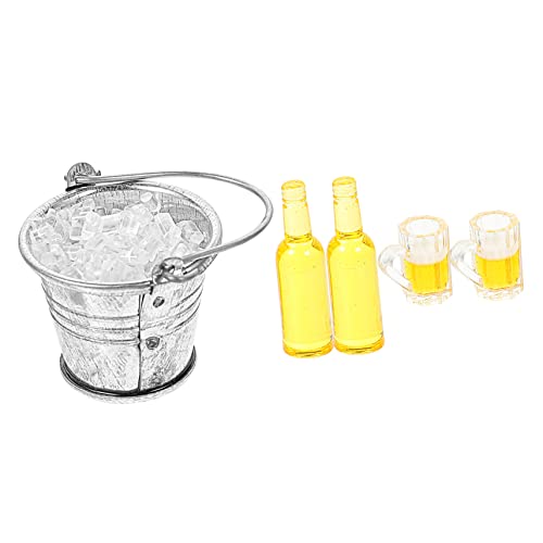 Supvox 1Satz Mini Bierbecher Modell Mit Harz Eiswürfeln Und Mini Eimer Modell Ergänzung Für Kreative Szenen Und Puppenhäuser Für Sammler Und Bastler Supvox 1Satz Mini Bierbecher Modell Mit Harz Eiswürfeln Und Mini Eimer Modell Ergänzung Für Kreative Szenen Und Puppenhäuser Für Sammler Und Bastler von Supvox