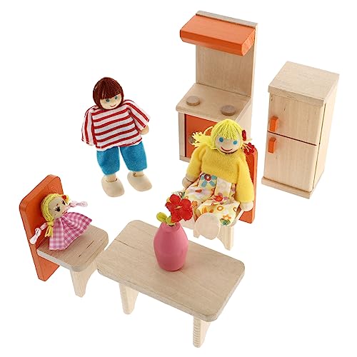 Supvox 1Satz Mini Küchen Spielzeugset Mit Holz Miniaturmöbeln Für Realistisches Puppenhaus Zubehör Für Kreatives Rollenspiel Für Jungen Supvox 1Satz Mini Küchen Spielzeugset Mit Holz Miniaturmöbeln Für Realistisches Puppenhaus Zubehör Für Kreatives Rollenspiel Für Jungen von Supvox