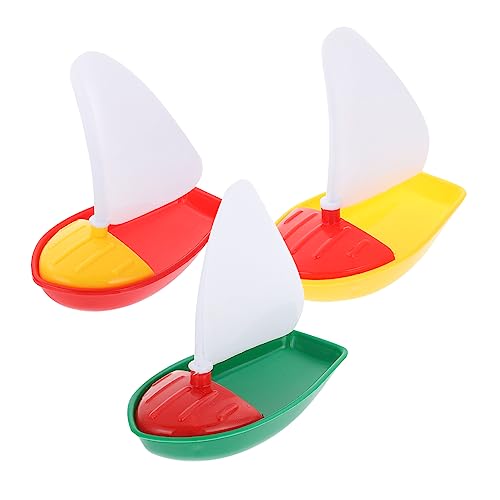 Supvox 1Satz Mini Segelboot für Badespaß der Badewanne Kleinkinder und Sicher und Lehrreich von Supvox