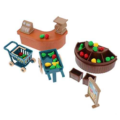 Supvox 1Satz Mini Speicher Dekoration Teiliges Obstspielzeug Zubehör Für Puppenhaus Miniaturszenen Für Mini Häuser Perfektes Für Mini Möbel Sammler von Supvox