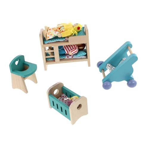 Supvox 1Satz Miniaturmöbel für Puppenhaus Exquisites Mini House mit Lebhaften Designs Reichhaltigem Zubehör Stilvollem Look für Kinderzimmer und DIY Puppenhausgestaltung Supvox 1Satz Miniaturmöbel für Puppenhaus Exquisites Mini House mit Lebhaften Designs Reichhaltigem Zubehör Stilvollem Look für Kinderzimmer und DIY Puppenhausgestaltung von Supvox