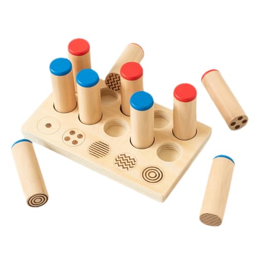 Supvox 1Satz Montessori Sensorisches für Kleinkinder Berührung und Frühe Musikalische Holzspielzeug zur Sprachentwicklung und Hörtraining Supvox 1Satz Montessori Sensorisches für Kleinkinder Berührung und Frühe Musikalische Holzspielzeug zur Sprachentwicklung und Hörtraining von Supvox