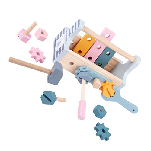Supvox 1Satz Multifunktionaler Holzwerkzeugkasten Für Pädagogisches Set Mit Verschiedenen Zubehörteilen Für Kreatives Bauen Für Rollenspiele Und Lernaktivitäten Supvox 1Satz Multifunktionaler Holzwerkzeugkasten Für Pädagogisches Set Mit Verschiedenen Zubehörteilen Für Kreatives Bauen Für Rollenspiele Und Lernaktivitäten von Supvox