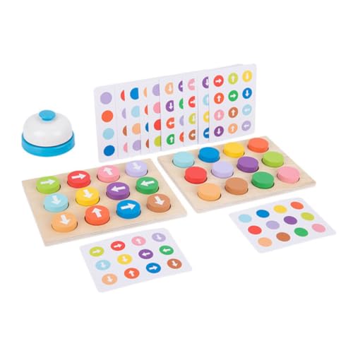 Supvox 1Satz Pfeilspielzeug aus Holz für Frühe Bildung Fördert Farben und Richtungen Montessori für Interaktive Eltern Junge Mädchen Spiele von Supvox