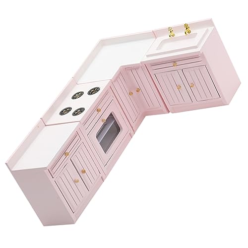 Supvox 1Satz Puppenhaus Küchenmöbel Hochwertiges Miniaturspielzeug Aus Holz Für Kreative Rollenspiele Und Raumdekoration Supvox 1Satz Puppenhaus Küchenmöbel Hochwertiges Miniaturspielzeug Aus Holz Für Kreative Rollenspiele Und Raumdekoration von Supvox