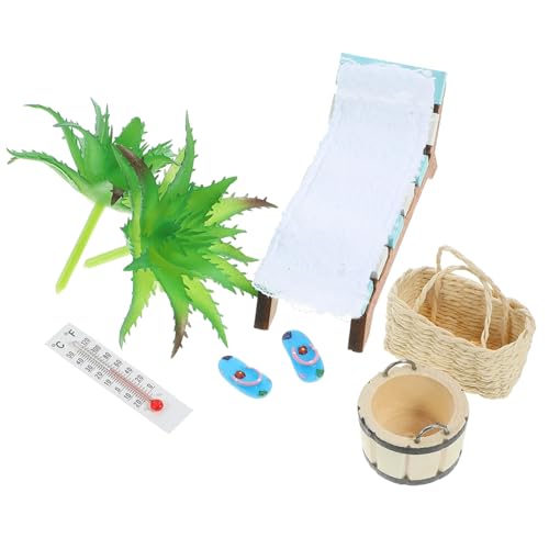Supvox 1Satz Puppenhaus Strandstuhl Set Liegestuhl Deko Für Mikroszenen Kreative Stranddekoration Für Häuser Für DIY Puppenhaus Zubehör Vielseitig Einsetzbar Supvox 1Satz Puppenhaus Strandstuhl Set Liegestuhl Deko Für Mikroszenen Kreative Stranddekoration Für Häuser Für DIY Puppenhaus Zubehör Vielseitig Einsetzbar von Supvox