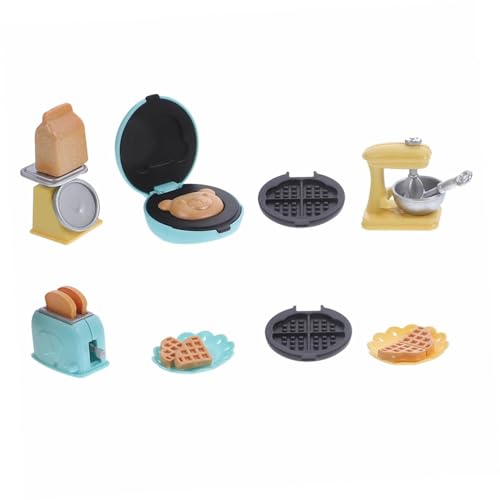 Supvox 1Satz Puppenhaus Zubehör Toaster Und Waffeleisen Modell Accessoire Für Realistisches Puppenhausspielzeug Für Kreatives Supvox 1Satz Puppenhaus Zubehör Toaster Und Waffeleisen Modell Accessoire Für Realistisches Puppenhausspielzeug Für Kreatives von Supvox