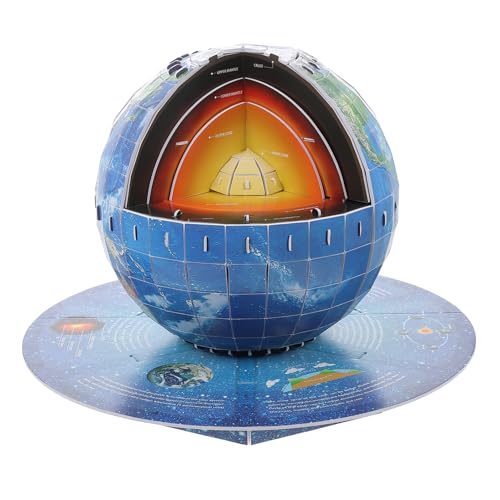 Supvox 1Satz Puzzle Bausatz für DIY Erdstruktur Geographie und Weltraumforschung für Ab Jahren Einfach zu Montieren ohne Kleber Supvox 1Satz Puzzle Bausatz für DIY Erdstruktur Geographie und Weltraumforschung für Ab Jahren Einfach zu Montieren ohne Kleber von Supvox