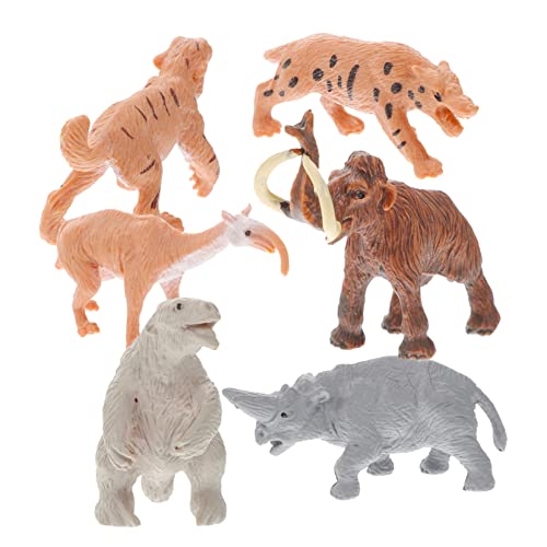 Supvox 1Satz Realistische Prähistorische Tiermodelle Aus Figuren Dekoratives Für Lehrreiches Szenen Layout Für Kreative Spiele Verschönerung Von Räumen Supvox 1Satz Realistische Prähistorische Tiermodelle Aus Figuren Dekoratives Für Lehrreiches Szenen Layout Für Kreative Spiele Verschönerung Von Räumen von Supvox