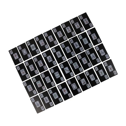 Supvox 1Satz Reise Mahjong Karten Aus Wasserdichtem Karten Für Mahjong Und Poker Für Familienabende Und Partys Mit Würfeln Supvox 1Satz Reise Mahjong Karten Aus Wasserdichtem Karten Für Mahjong Und Poker Für Familienabende Und Partys Mit Würfeln von Supvox