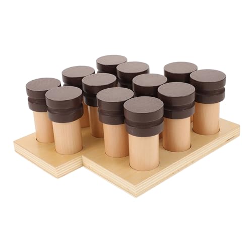 Supvox 1Satz Sensorische Holzspielzeug Für Montessori Geruchs Box Wahrnehmung Und des Lernens Interaktive Spielerfahrung Für Kleinkinder von Supvox