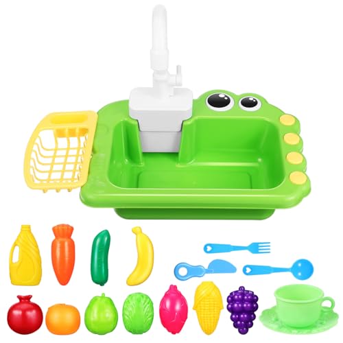 Supvox 1Satz Spielwaschbecken mit Wasserfunktion Lustiges Küchen für Spüle mit Niedlichem Design Lernen für Zuhause Supvox 1Satz Spielwaschbecken mit Wasserfunktion Lustiges Küchen für Spüle mit Niedlichem Design Lernen für Zuhause von Supvox