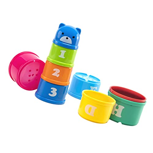 Supvox 1Satz Stapelbecher Für Kleinkinder Lustige Lernspielzeuge Bärenform Fördert Farben Für Badewanne Und Spielgruppe Sicheres Material Netzbeutel Enthalten Supvox 1Satz Stapelbecher Für Kleinkinder Lustige Lernspielzeuge Bärenform Fördert Farben Für Badewanne Und Spielgruppe Sicheres Material Netzbeutel Enthalten von Supvox
