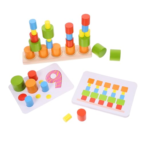 Supvox 1Satz Stapelspielzeug Zylinder Lernspielzeug Aus Holz Für Entzückende Säulen Stapelblöcke Konzentration Und Motorischen Fähigkeiten Für Kleinkinder Supvox 1Satz Stapelspielzeug Zylinder Lernspielzeug Aus Holz Für Entzückende Säulen Stapelblöcke Konzentration Und Motorischen Fähigkeiten Für Kleinkinder von Supvox